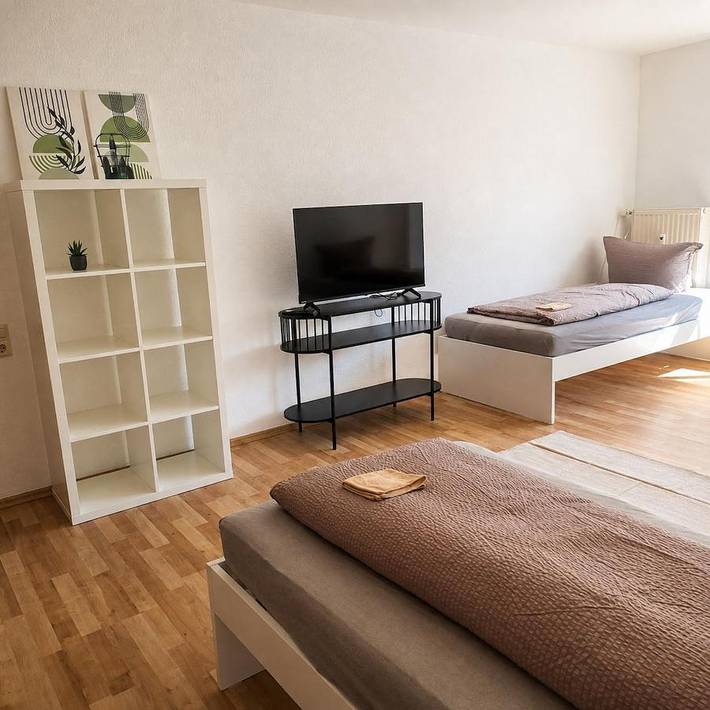 Ferienwohnung für 4 Personen, mit Terrasse und Ausblick in Neuenburg am Rhein