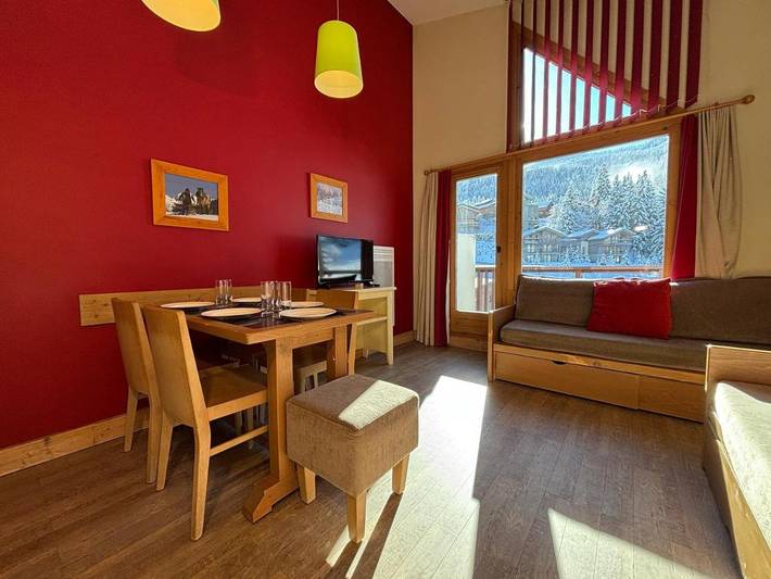 Appart’hôtel pour 5 personnes, avec balcon