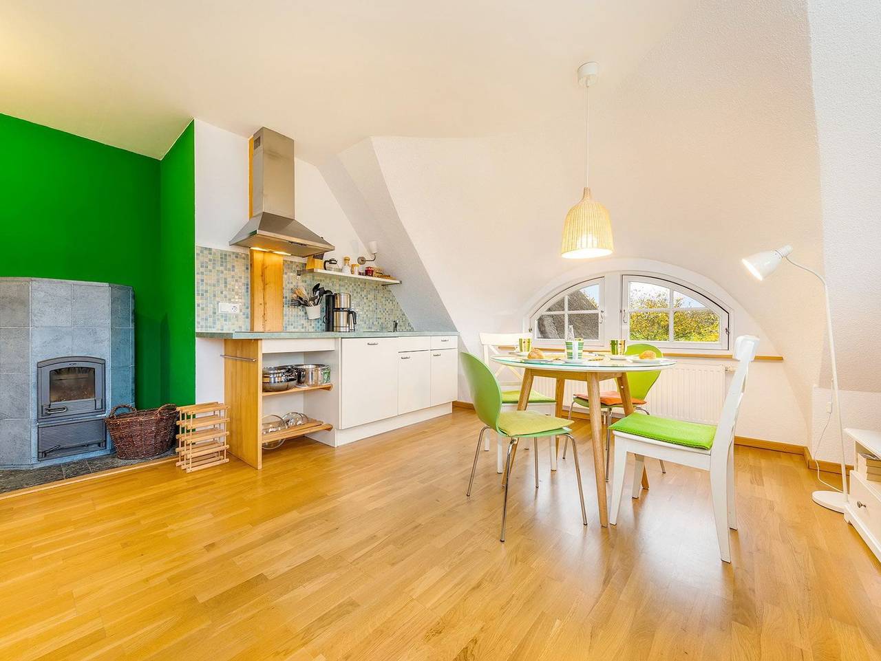 Ganze Ferienwohnung, Die große Grüne - Ferienwohnung, Land, Ruhe, Rügen in Lancken-Granitz, Rügen