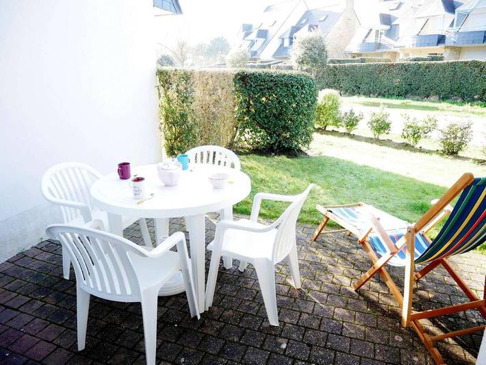 Gîte pour 4 personnes, avec balcon dans Plage Ty Bihan