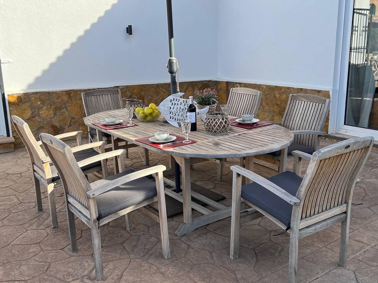 Meerblick und Pool – Casa Estrella de Mar in Cala Pi, Llucmajor