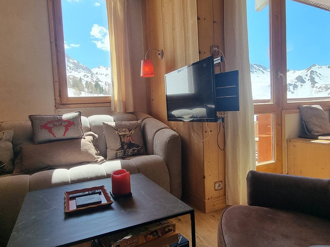 Appartement entier, Duplex chaleureux, 6 pers., vue pistes in Plagne Villages, La Plagne-Tarentaise