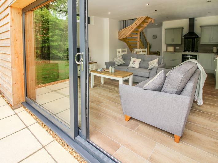 Casa rural para 4 personas con jardín in Colinas de Shropshire