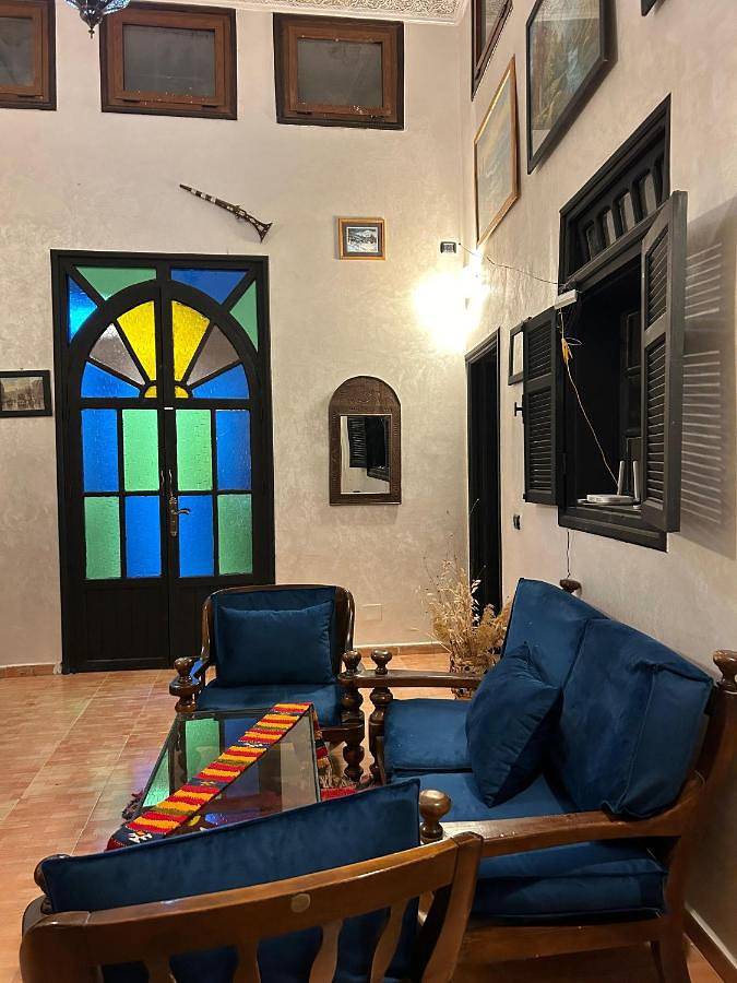 Maison d’hôte pour 2 personnes, avec terrasse dans Palais el Badii