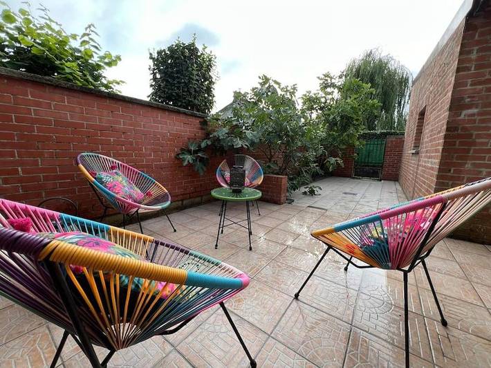 Location de vacances pour 5 personnes, avec terrasse à Faches-Thumesnil - 4