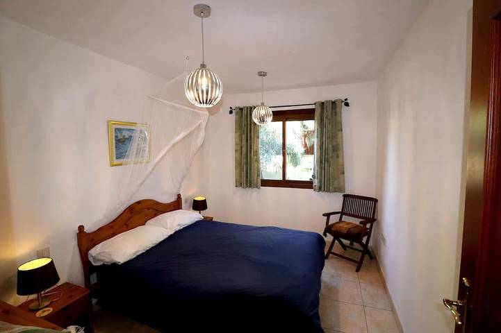 Ganze Wohnung, Eine Qualität nicht komplexe private Wohnung mit beheiztem Pool und offenen Ansichten in Lajares, La Oliva