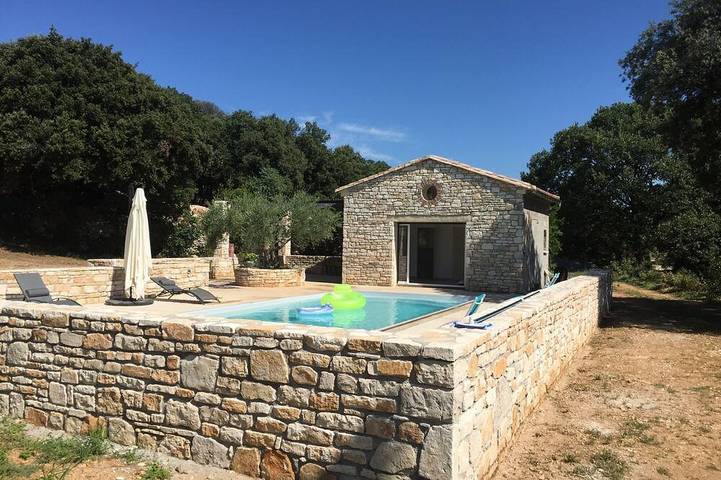 Maison de vacances pour 11 personnes, avec Balcon ainsi que Terrasse et Jardin