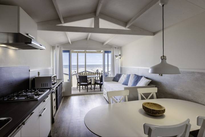 Ferienhaus mit Meerblick für 4 Personen, mit Balkon/Terrasse und Terrasse in Nordholland - 2