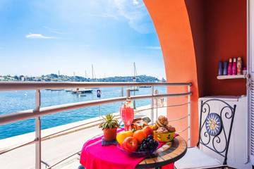 Ferienwohnung für 3 Personen, mit Balkon in Villefranche-sur-Mer