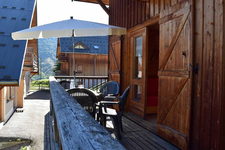 Appartement de vacances pour 6 personnes, avec piscine et balcon