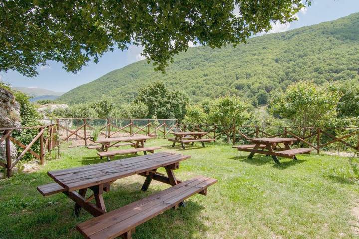 Casa vacanza per 3 persone, con Giardino e Panorama a Scanno