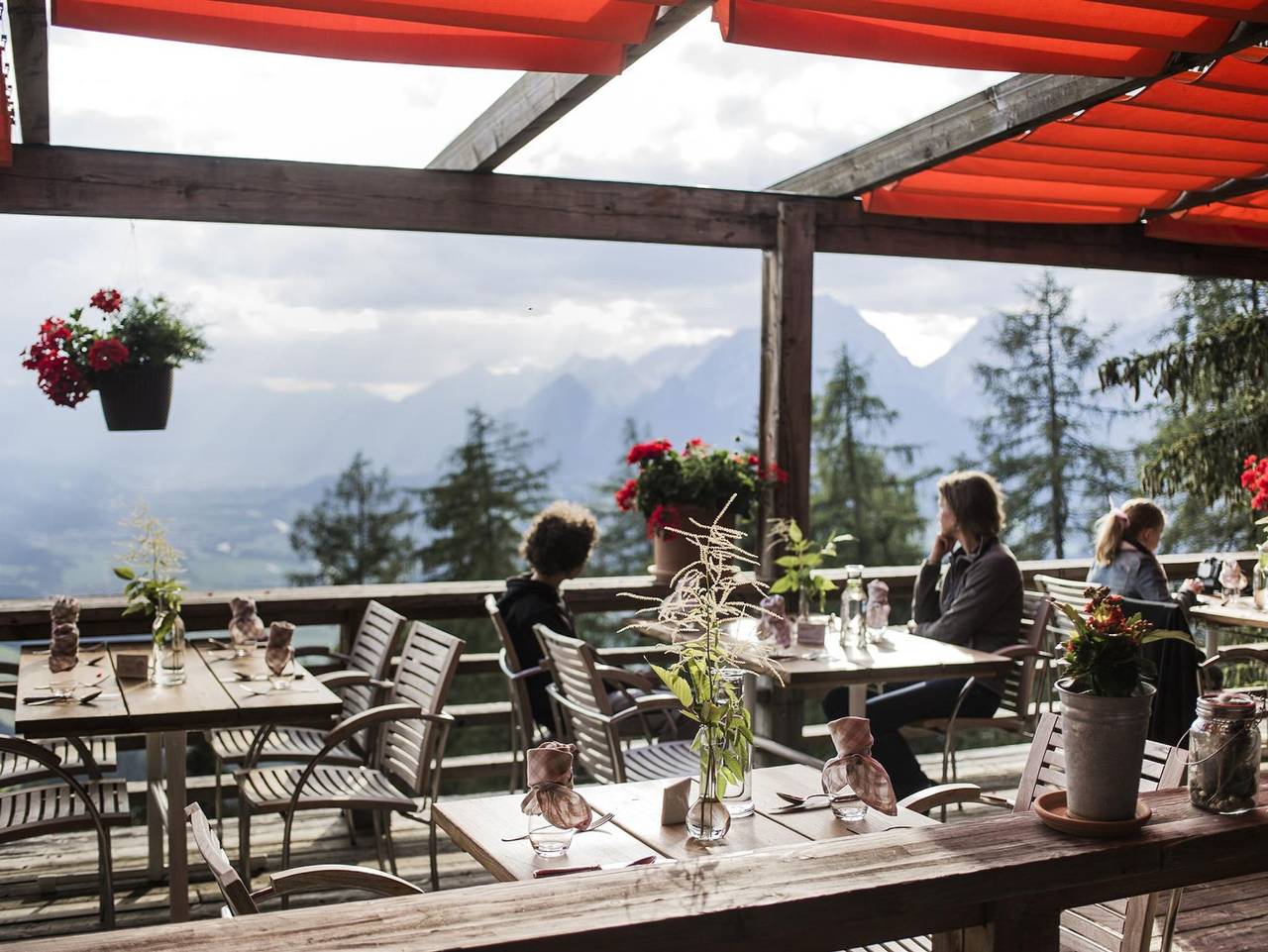 Biohotel Grafenast - Einzelzimmer Panorama in Tuxer Alpen, Pill