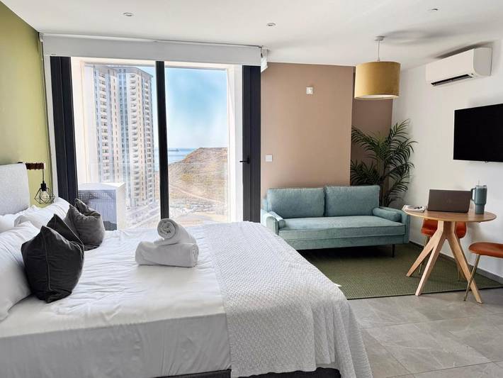 Location de vacances pour 4 personnes, avec balcon et jacuzzi ainsi que piscine et sauna à Gibraltar - 3