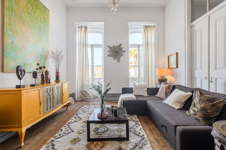 Apartamento para 7 personas, con Balcón en Costa de Lisboa
