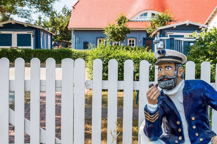Ferienwohnung für 5 Personen, mit Terrasse und Garten sowie Sauna in Born am Darß