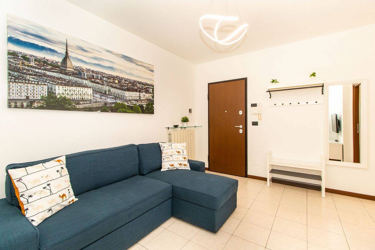 Geheel appartement, Vakantieappartement voor 6 personen met balkon in Turijn, Provincie Torino