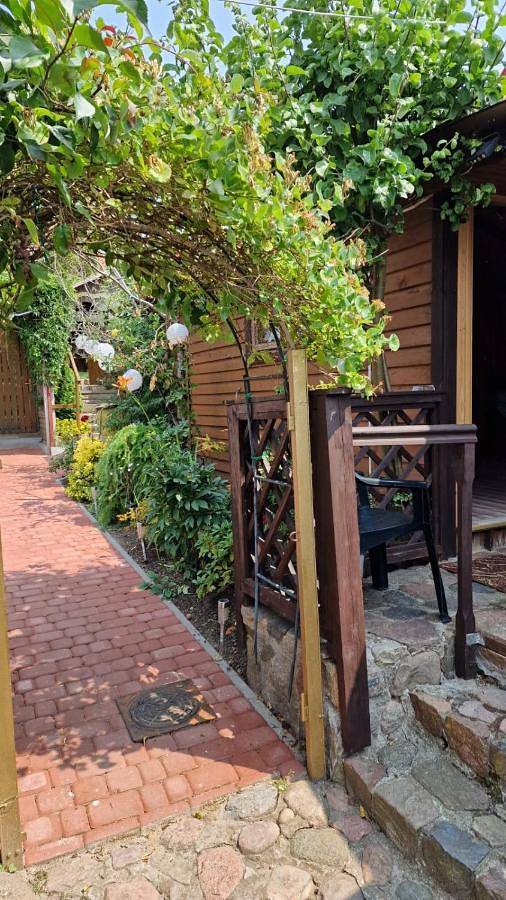 Domek przy promenadzie w Mikołajkach in Mikołajki, Powiat mrągowski