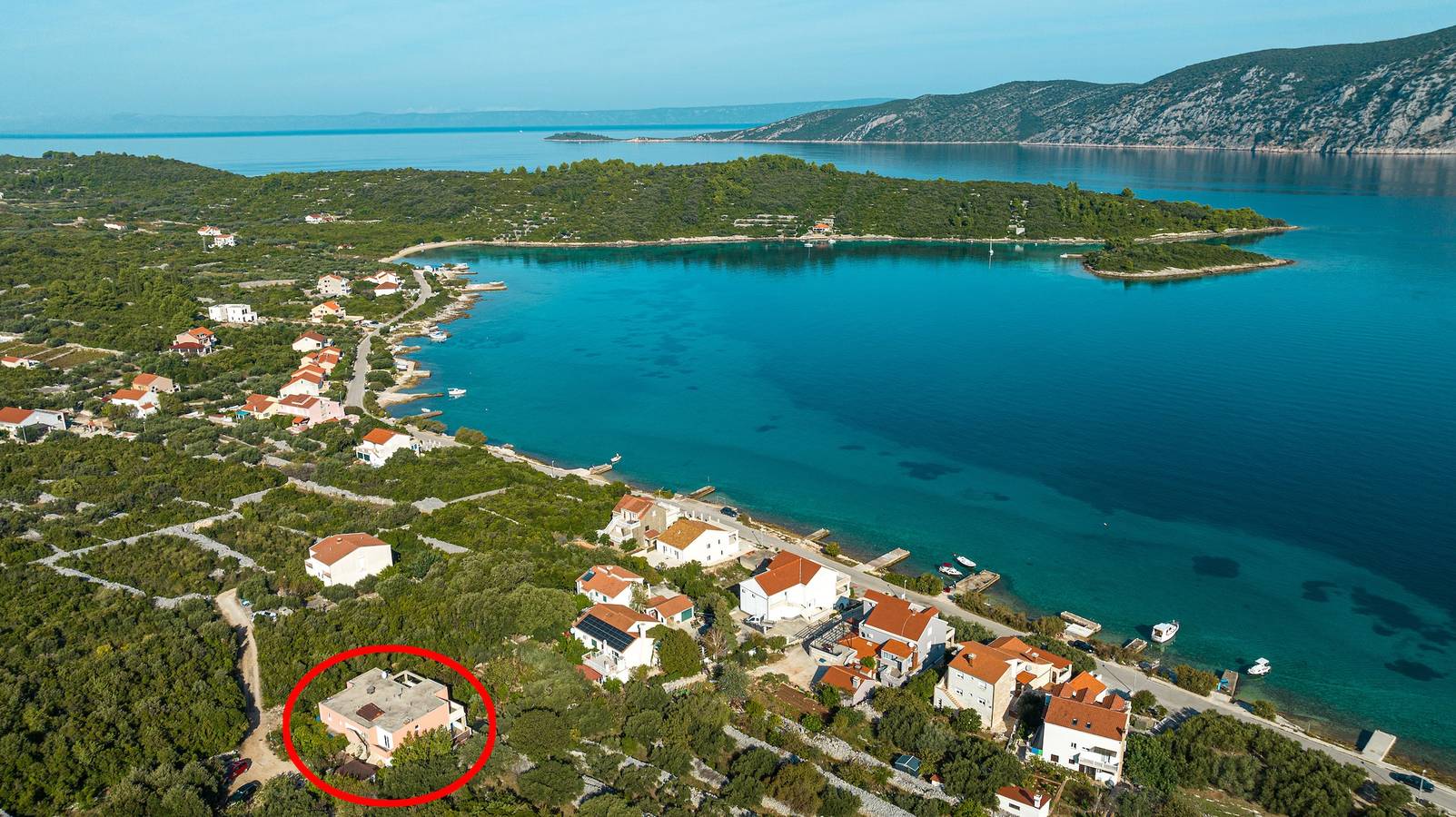 Ganze Wohnung, 1-Zimmer-Ferienwohnung mit Terrasse und Meerblick Kneza, Korcula A-21829-b in Račišće (Dalmatien), Korcula