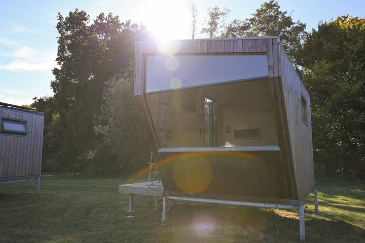 Ferienhaus für 2 Personen, mit Garten und Ausblick sowie Terrasse