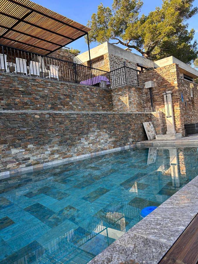 Maison de vacances pour 6 personnes, avec vue ainsi que jardin et piscine - 1