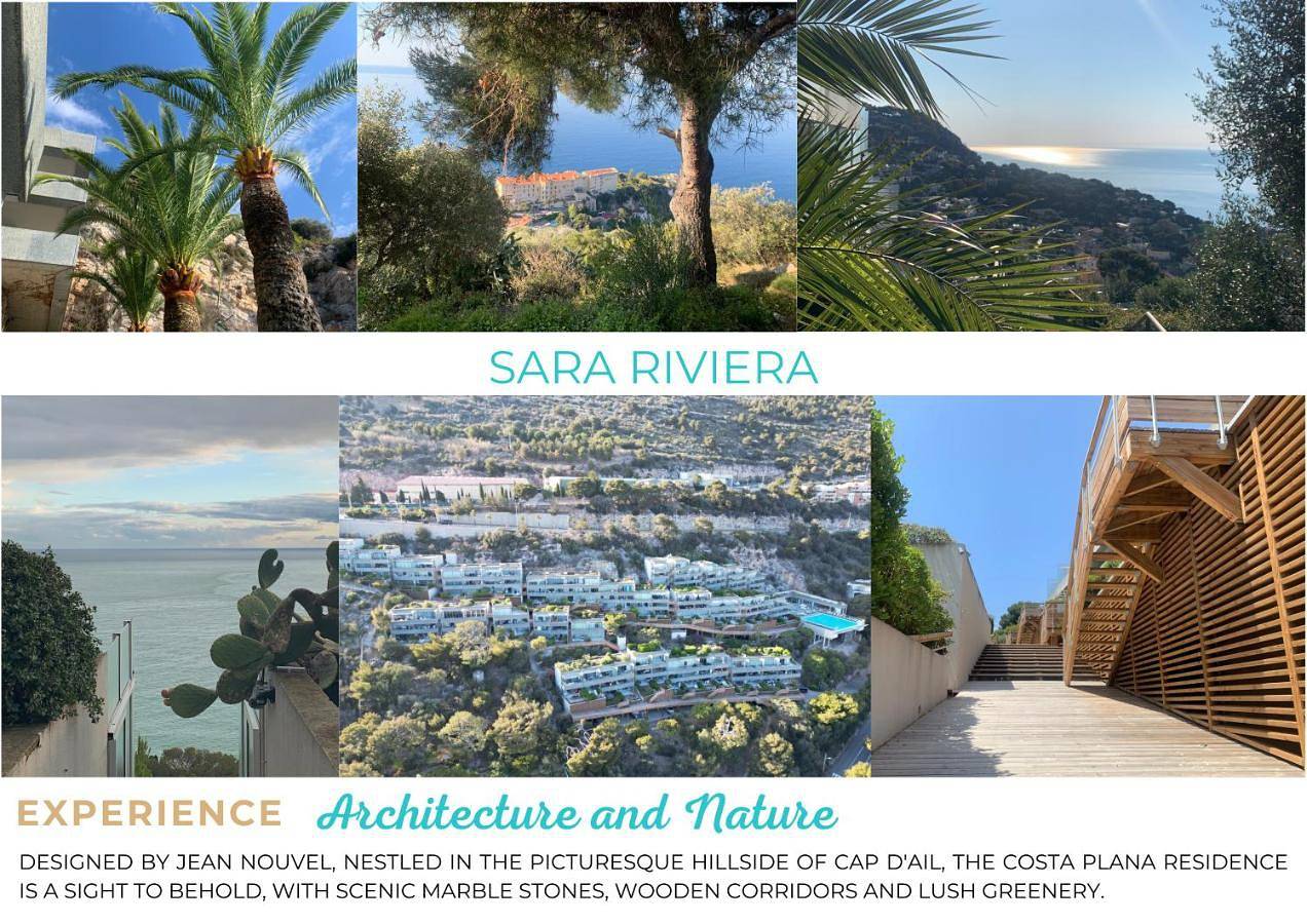 Appartement entier, Sara Riviera Costa Plana in Cap-d'Ail, Côte méditerranéenne (France)