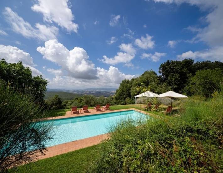 Casa vacanza per 8 persone, con giardino a Gambassi Terme