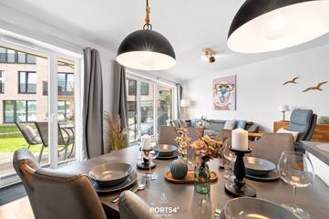 Ferienwohnung für 4 Personen, mit Ausblick und Garten, mit Haustier in Schlei