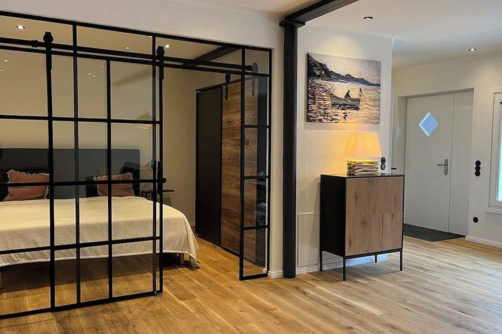 Ganze Wohnung, Loft 1 mit großer Terrasse und Strandkorb in Friedrichstadt, Eider-Treene-Sorge