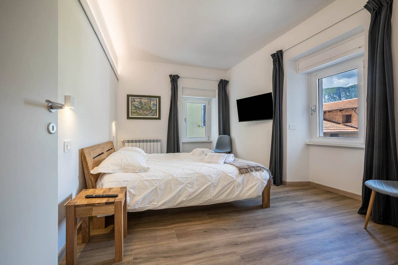 Ganze Wohnung, Apartment "Casa Chiarani" mit Bergblick, Balkon und Wlan in Riva del Garda, Gardasee-Berge