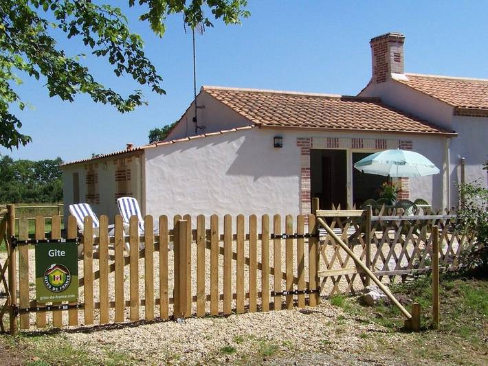 Gîte pour 2 personnes, avec jardin