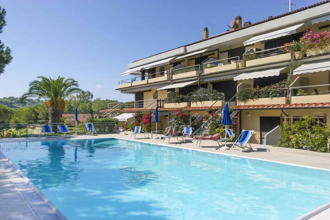 Appartement de vacances entier, Appartement de vacances pour 5 personnes avec piscine in Porto Azzurro, Ile D'elbe