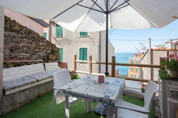 Chambre d’hôte pour 2 personnes, avec vue et terrasse à Riomaggiore