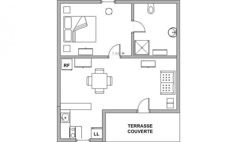 Gîte pour 3 personnes, avec jardin ainsi que vue et terrasse, animaux acceptés dans le Var - 2