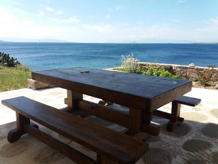 Appartement de vacances pour 2 personnes, avec Terrasse ainsi que Jardin et Vue