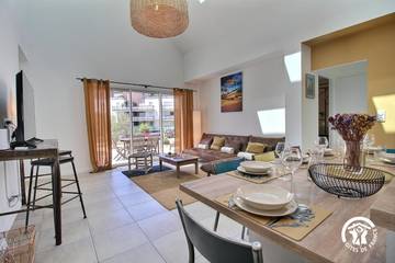 Gîte pour 6 personnes, avec terrasse et jardin dans Port du Crouesty