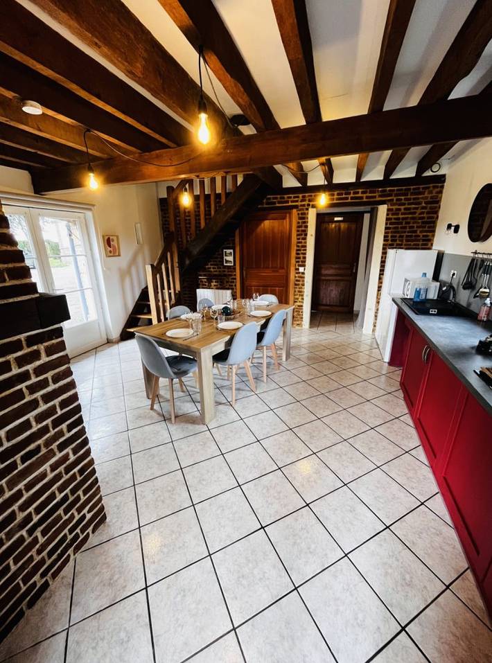 Gîte pour 6 personnes, avec jardin et terrasse à Boissay