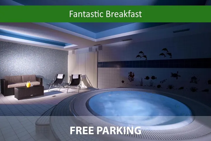 Hotel per 4 persone, con giardino e idromassaggio nonché sauna - 1