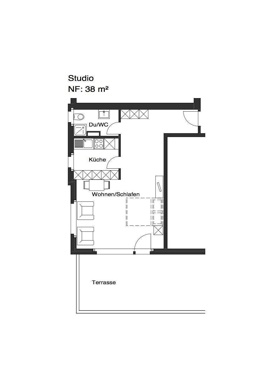 Geheel vakantieappartement, 2-Bettwohnung Nr. 1 in Saas-Fee, Walliser Alpen