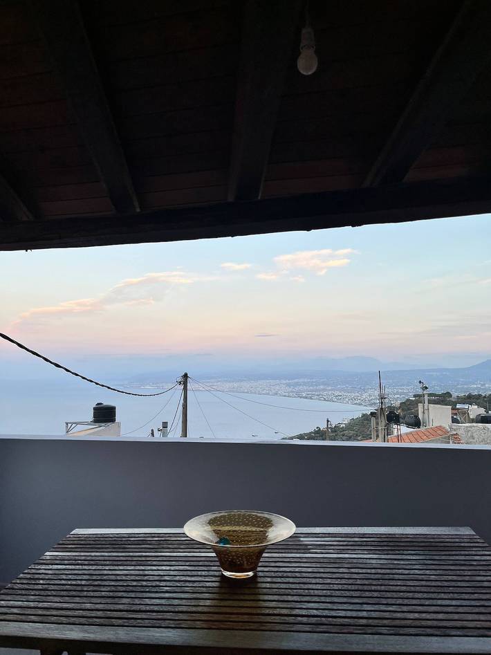 Ferienhaus für 4 Personen, mit Ausblick und Meerblick sowie Balkon/Terrasse