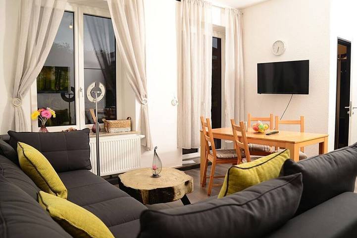 Ferienwohnung für 6 Personen, mit Balkon und Sauna, mit Haustier in Bärenstein - 4