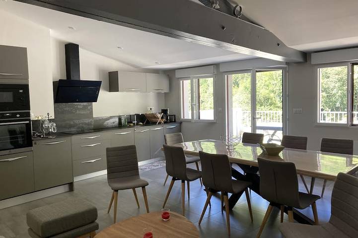 Appartement de vacances pour 10 personnes, avec Balcon