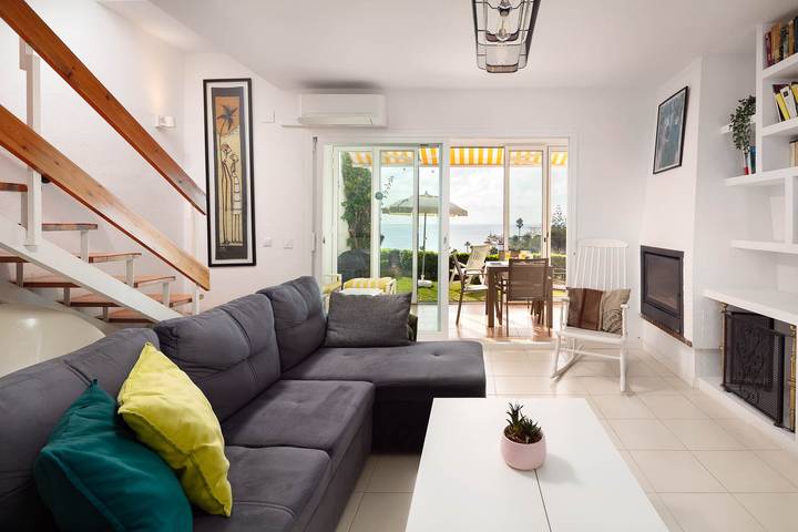Ferienwohnung für 6 Personen, mit Balkon und Terrasse sowie Garten und Kinderpool in Mijas - 4