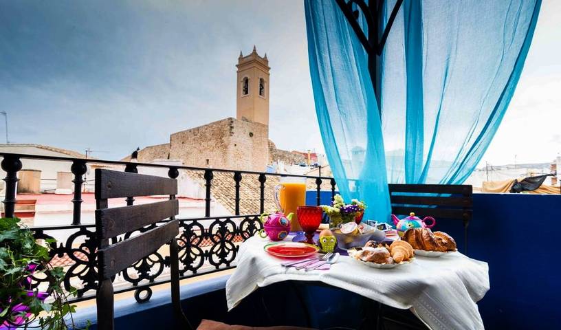 Casa de huéspuedes para 2 personas, con terraza y vistas, Se admiten mascotas en la Costa Blanca