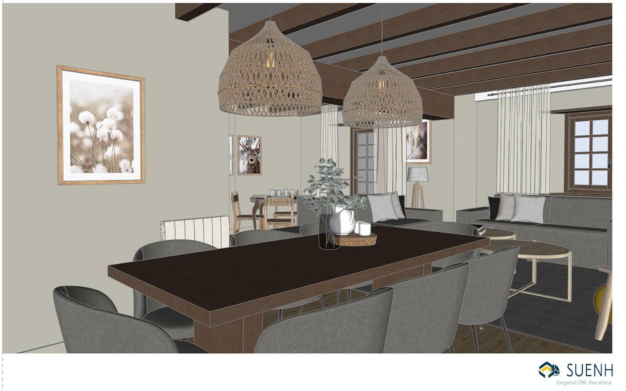 Luderna - Casa con terraza Cuylas in Baqueira, Naut Aran
