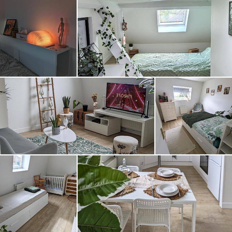 Appartement entier, Three-Bedroom Apartment in Croix (homonymie), Région de Lille