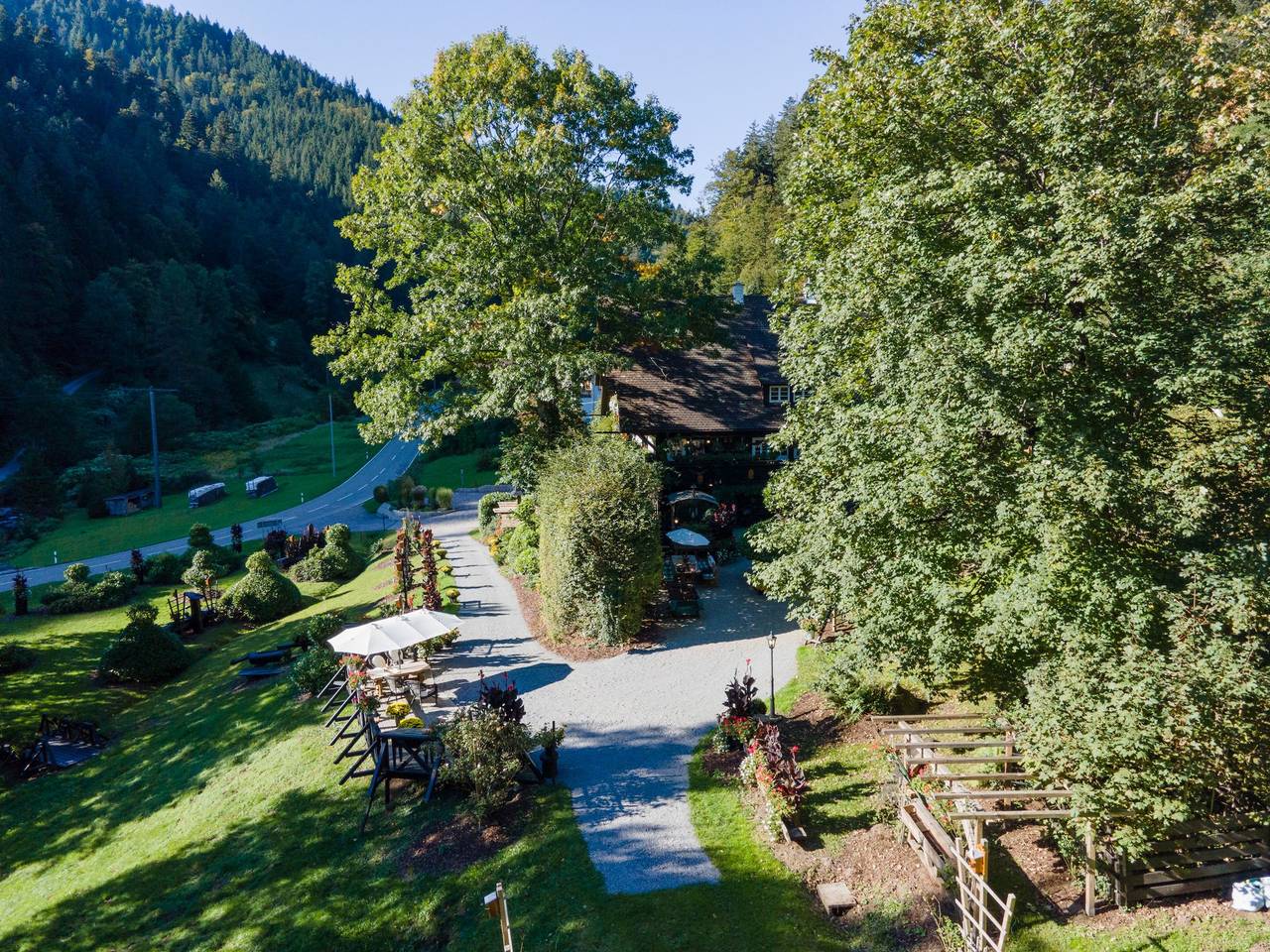 Schwarzwaldhaus Wolftal - Schwarzwaldhaus Wolftal – Historisches Jagdanwesen, Park und Wildbach im Schwarzwald in Bad Rippoldsau-Schapbach, Mittlerer Schwarzwald