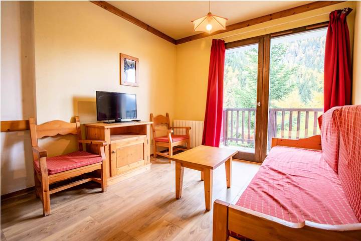 Gîte pour 4 personnes, avec balcon dans Valfréjus - 3