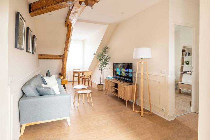 Appartement de vacances pour 4 personnes, animaux acceptés à Amiens