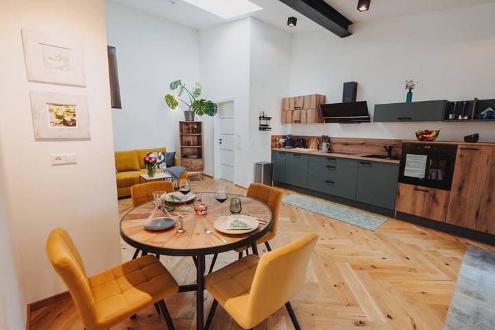 Ferienwohnung für 4 Personen, mit Terrasse in Lehrensteinsfeld