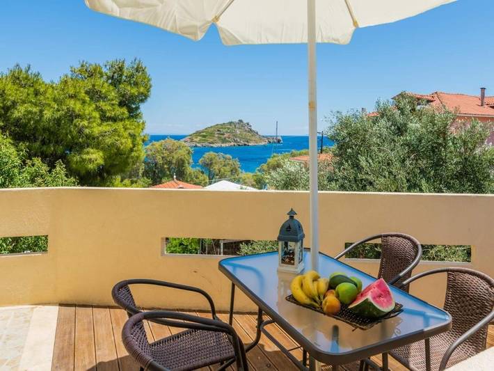 Διαμερίσματα διακοπών για 5 άτομα, με ταράτσα και θέα, με κατοικίδια ζώα στον Άγιο Νικόλαο Ζακύνθου